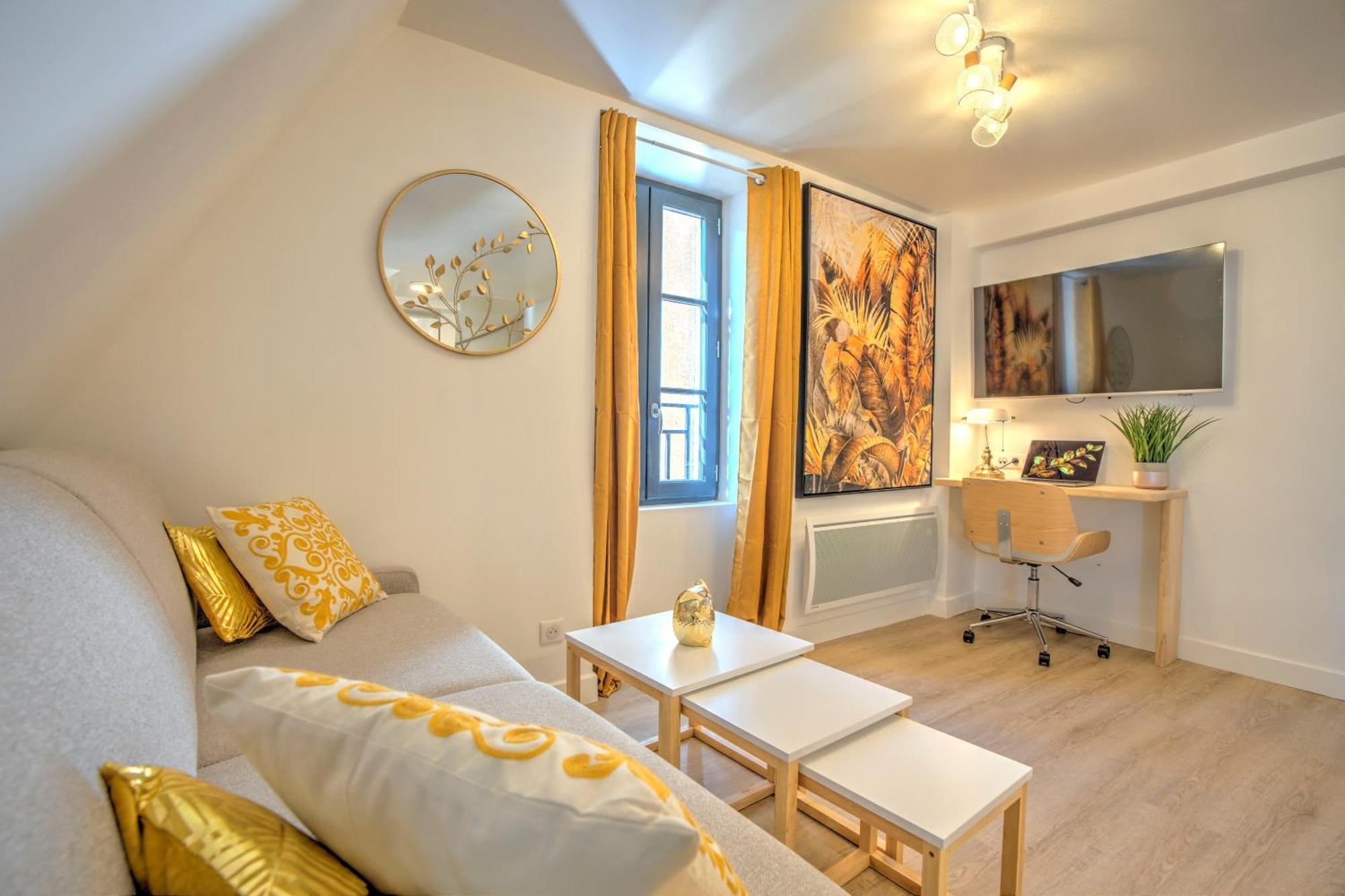 Le Goldenleaf - Netflix/Wi-Fi Fibre - Sejour Lozere Daire Mende Dış mekan fotoğraf