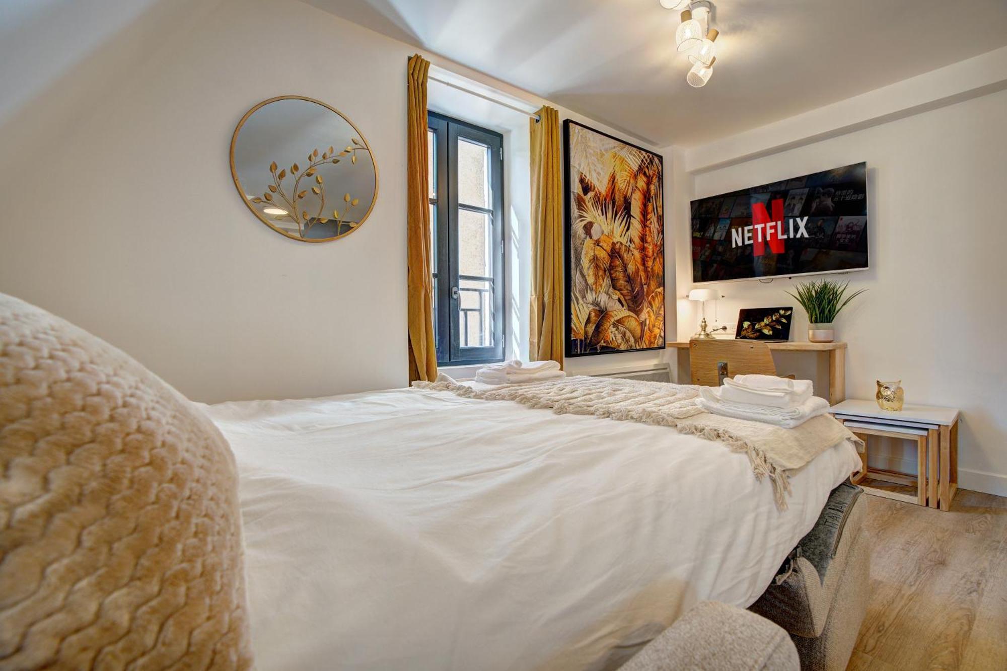 Le Goldenleaf - Netflix/Wi-Fi Fibre - Sejour Lozere Daire Mende Dış mekan fotoğraf